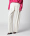 TheLatest Cream cotton palazzo trousers