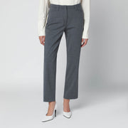 TheLatest Grey wool-blend trousers