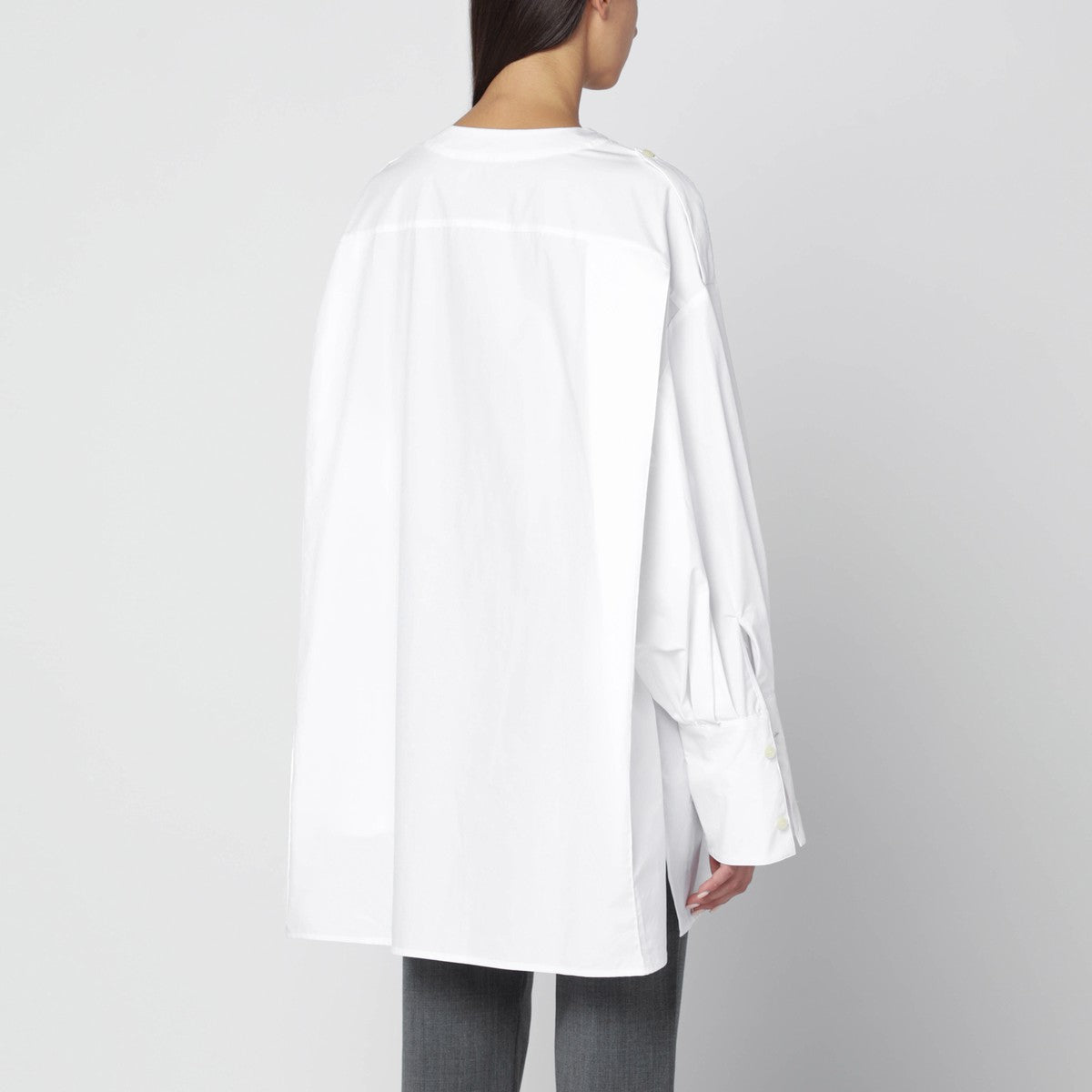 TheLatest Oversized white cotton shirt