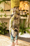 Theatre of Dreams Boho Linen Cropped Artist Pants with Swan-Pants-Market of Stars-length 86cm/34" waist (stretched) 104cm/41" around waist (unstretched) 84cm/32" hips 117cm/46".-Urbanheer