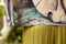 Theatre of Dreams Cropped Bamboo Kimono with Swan-Kimono-Market of Stars-length 60cm width 74 cm-Urbanheer