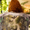 Theatre of Dreams Cropped Bamboo Kimono with Swan-Kimono-Market of Stars-length 60cm width 74 cm-Urbanheer