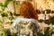 Theatre of Dreams Cropped Bamboo Kimono with Swan-Kimono-Market of Stars-length 60cm width 74 cm-Urbanheer
