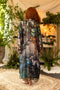 Theatre of Dreams Long Duster Bamboo Kimono Robe with Deer-Kimono-Market of Stars-length 118cm width 78 cm-Urbanheer
