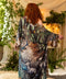 Theatre of Dreams Long Duster Bamboo Kimono Robe with Deer-Kimono-Market of Stars-length 118cm width 78 cm-Urbanheer