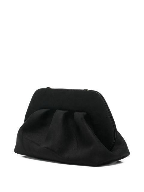 Themoire' Bios suede clutch