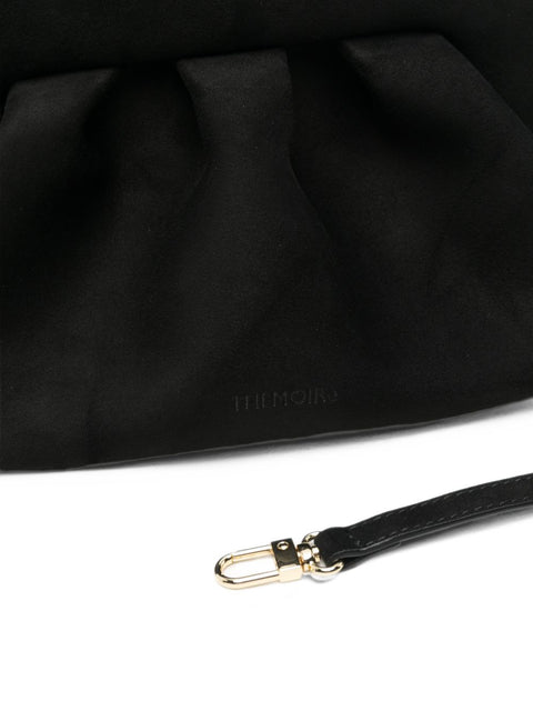 Themoire' Bios suede clutch