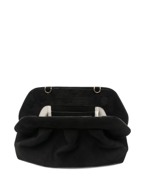 Themoire' Bios suede clutch
