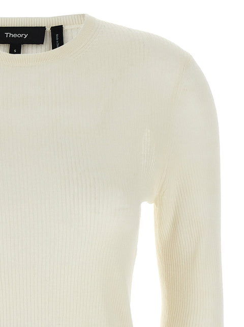 Theory Viscose Linen Sweater