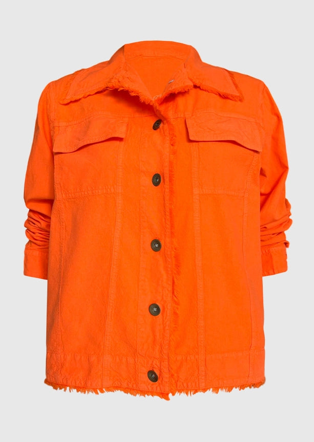 Theressa Cotton Jacket-Jacket-Gretty Zueger-S-Arancio-Urbanheer