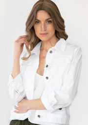 Theressa Cotton Jacket-Jacket-Gretty Zueger-S-White-Urbanheer
