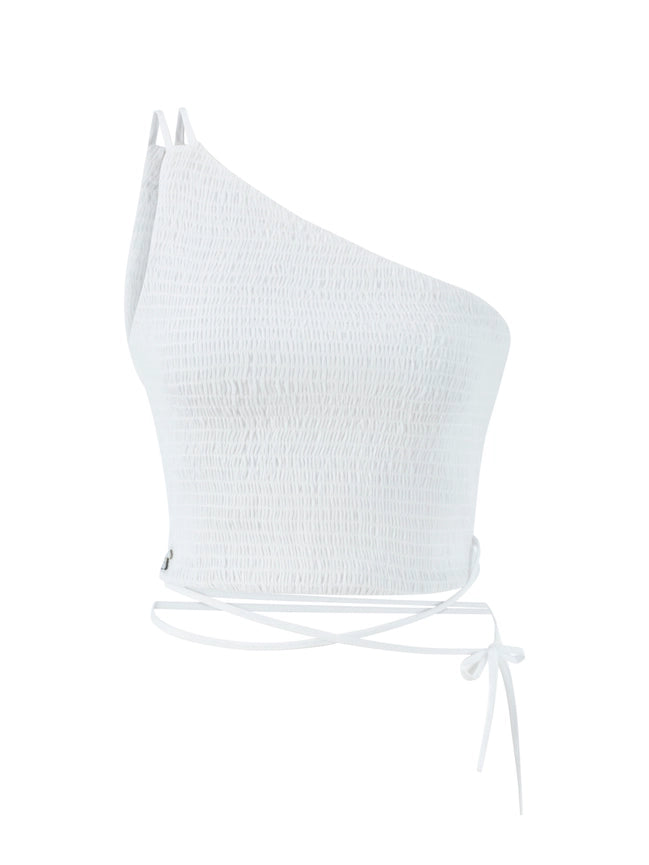 Think About It Linen Blouse-Blouse-Dor Raw Luxury-S-Optic White-Urbanheer