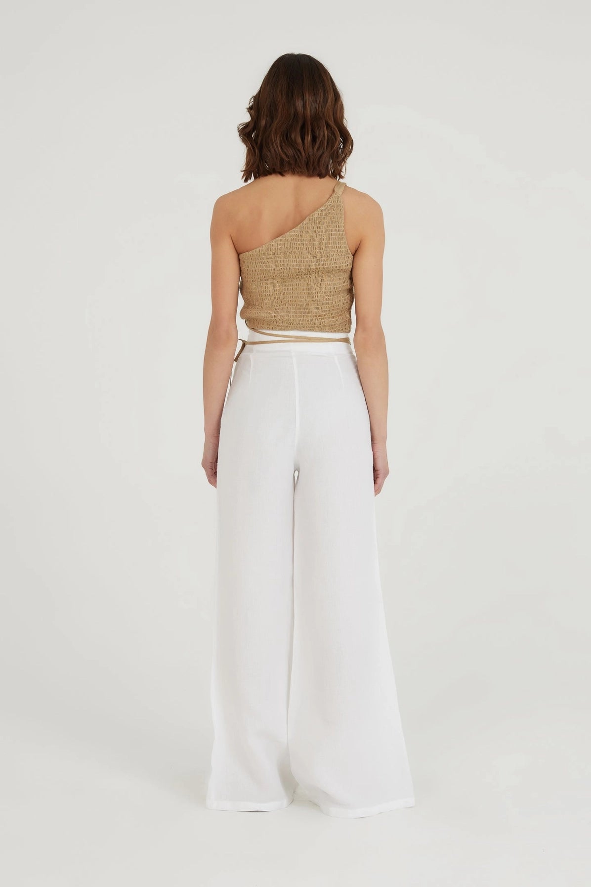 Think About It Linen Blouse-Blouse-Dor Raw Luxury-S-Blue Grey-Urbanheer