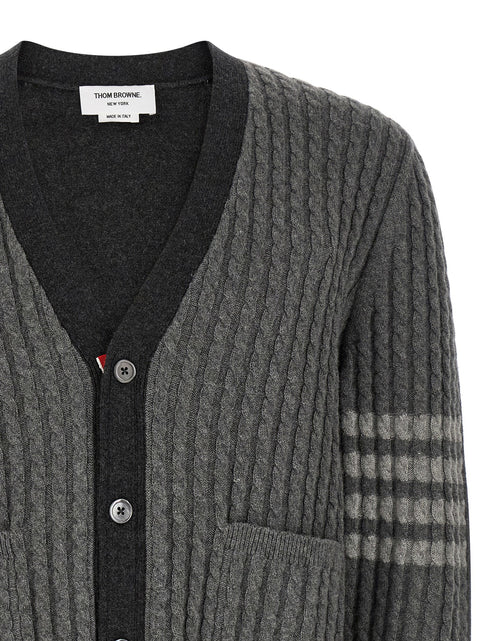 Thom Browne 2-in-1 Trompe Lœil Cardigan