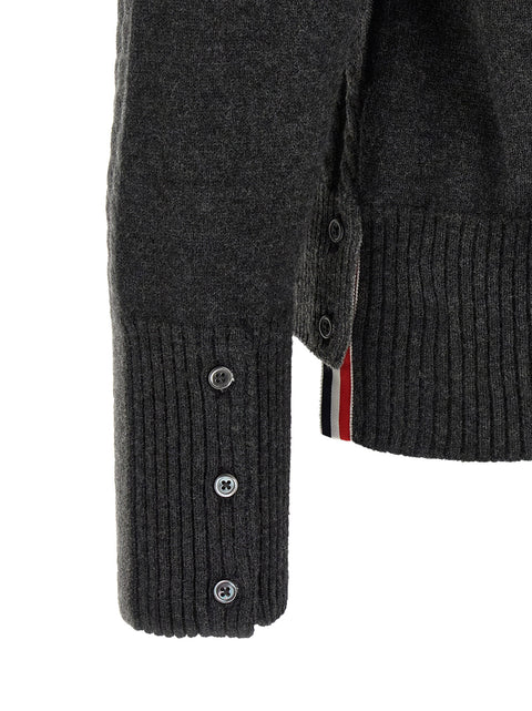 Thom Browne 2-in-1 Trompe Lœil Cardigan