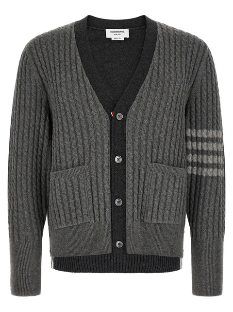 Thom Browne 2-in-1 Trompe Lœil Cardigan