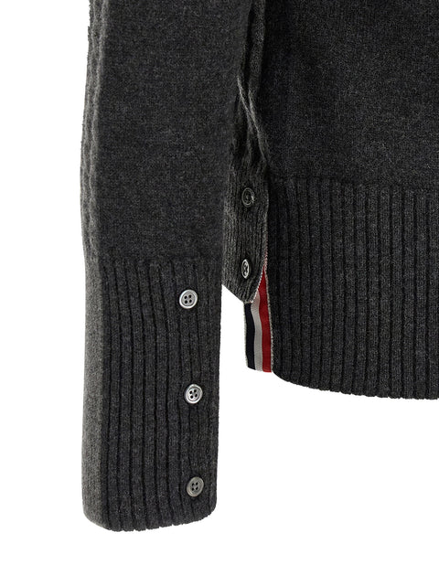 Thom Browne 2-in-1 Trompe Loeil Polo Shirt