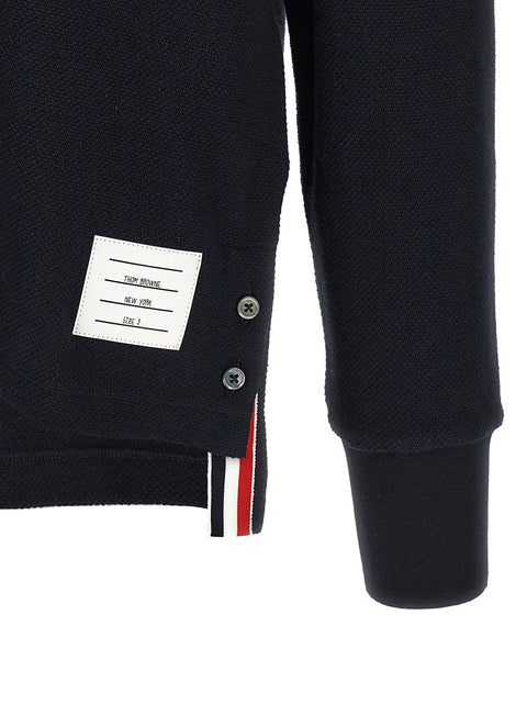 Thom Browne 4 Bar Polo Shirt