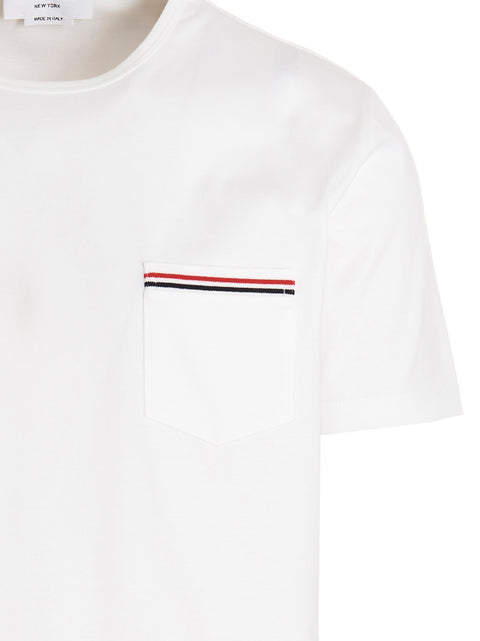Thom Browne Logo Band Jersey T-shirt