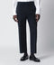 Thom Browne Navy blue cotton trousers