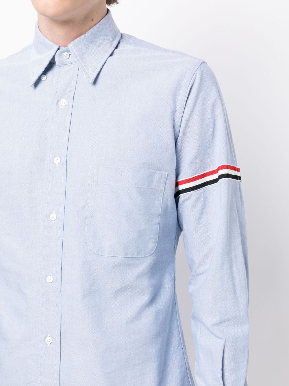 Thom Browne Shirts Clear Blue-Shirts-Thom Browne-1-Urbanheer