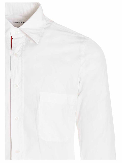 Thom Browne Solid Poplin Shirt
