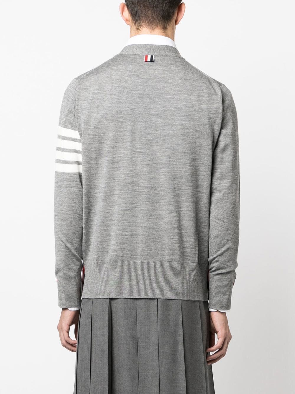 Thom Browne Sweaters Grey-Topwear-Thom Browne-2-Urbanheer