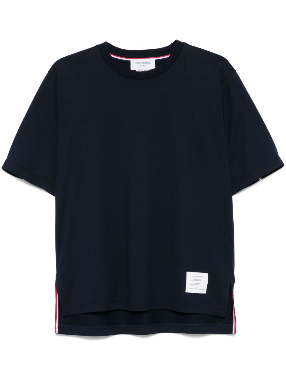 Thom Browne T-shirts and Polos Blue-Topwear-Thom Browne-2-Urbanheer