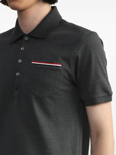 Thom Browne T-shirts and Polos DARK GREY