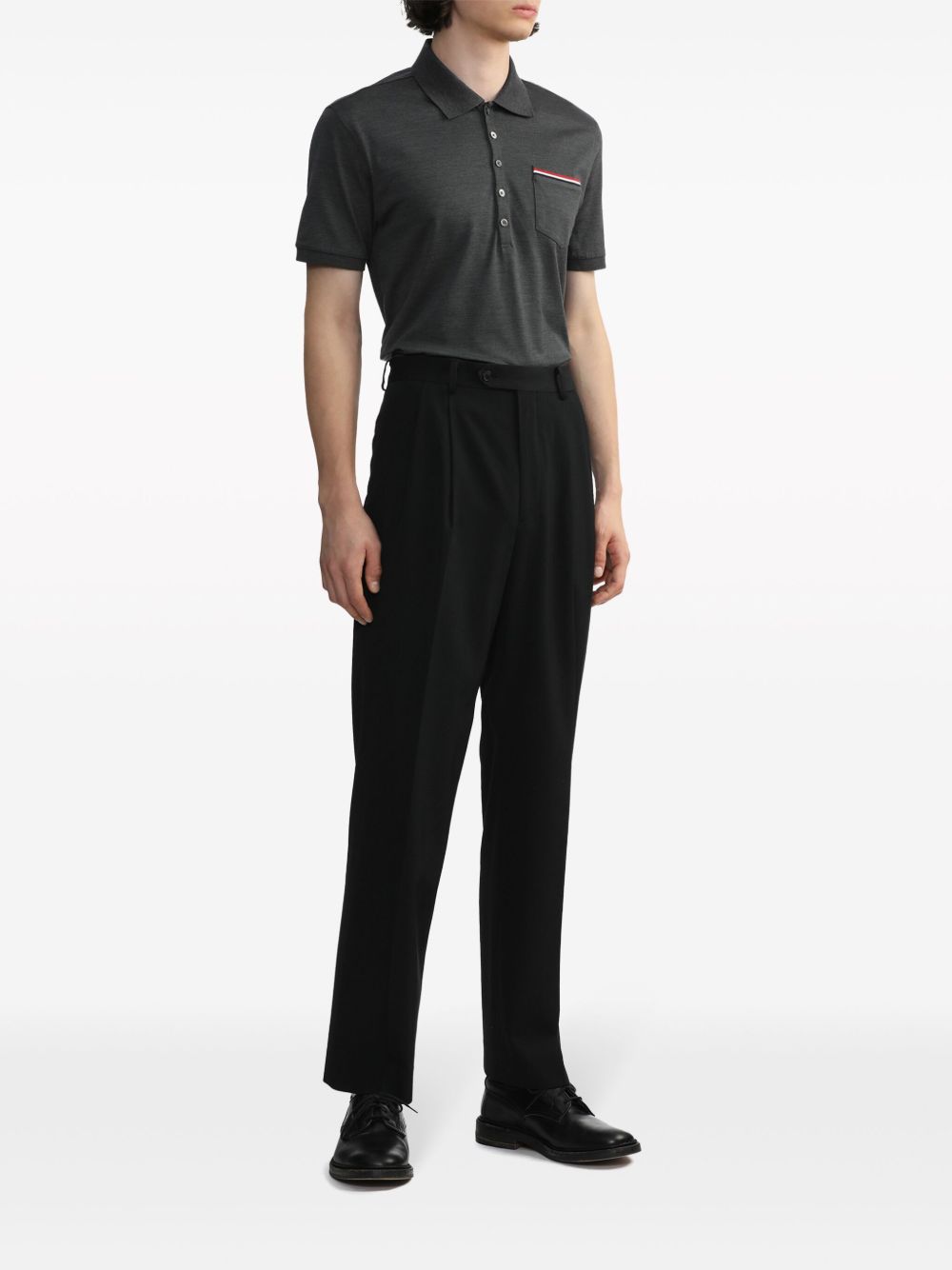 Thom Browne T-shirts and Polos Grey-Topwear-Thom Browne-2-Urbanheer