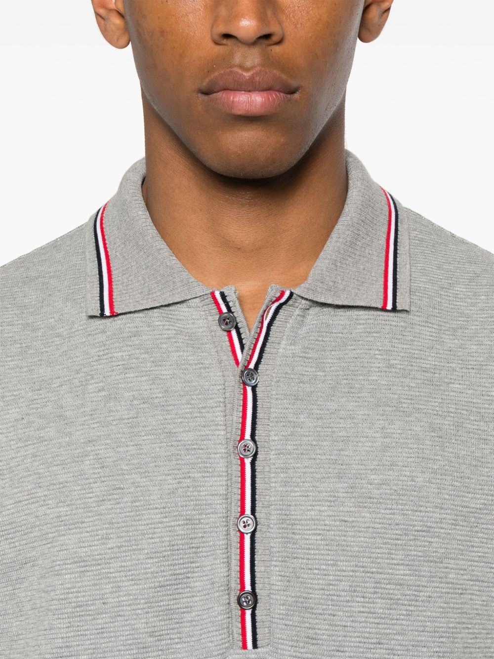 Thom Browne T-shirts and Polos Light Grey-Topwear-Thom Browne-2-Urbanheer