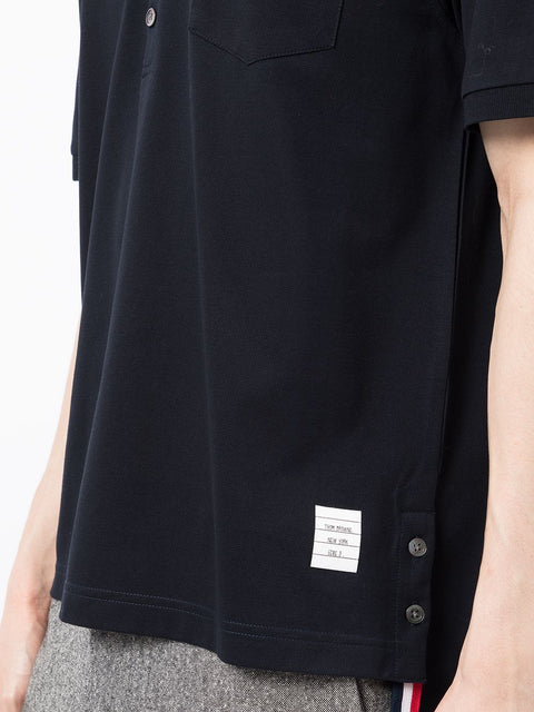 Thom Browne T-shirts and Polos NAVY