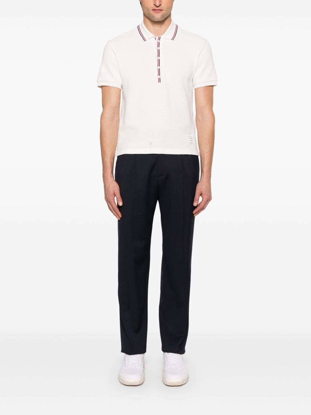 Thom Browne T-shirts and Polos White-Topwear-Thom Browne-2-Urbanheer