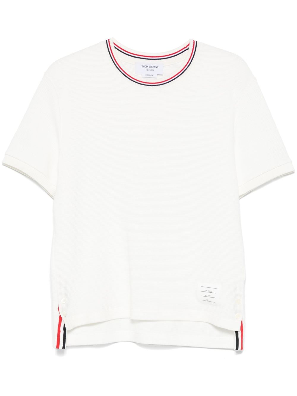 Thom Browne T-shirts and Polos White-Topwear-Thom Browne-2-Urbanheer