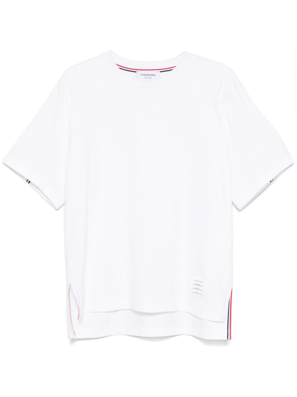 Thom Browne T-shirts and Polos White-Topwear-Thom Browne-3-Urbanheer