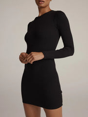 Tiana Mini BLACK-Dress-CLYQUE-S-Urbanheer