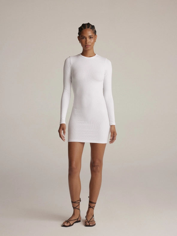 Tiana Mini WHITE-Dress-CLYQUE-XS-Urbanheer