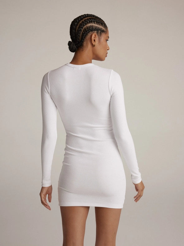 Tiana Mini WHITE-Dress-CLYQUE-XS-Urbanheer
