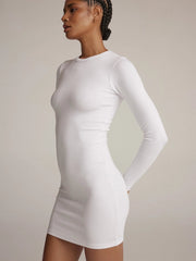Tiana Mini WHITE-Dress-CLYQUE-XS-Urbanheer