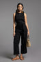 Tie Waist Sleeveless Jumpsuit