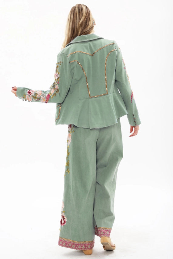 Time To Shine Blazer Denim Wash-Blazer-Aratta-XS-Denim Wash-Urbanheer