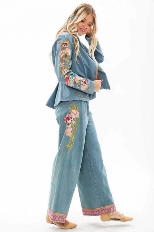 Time To Shine Denim Pants-Pants-Aratta-XS-Urbanheer