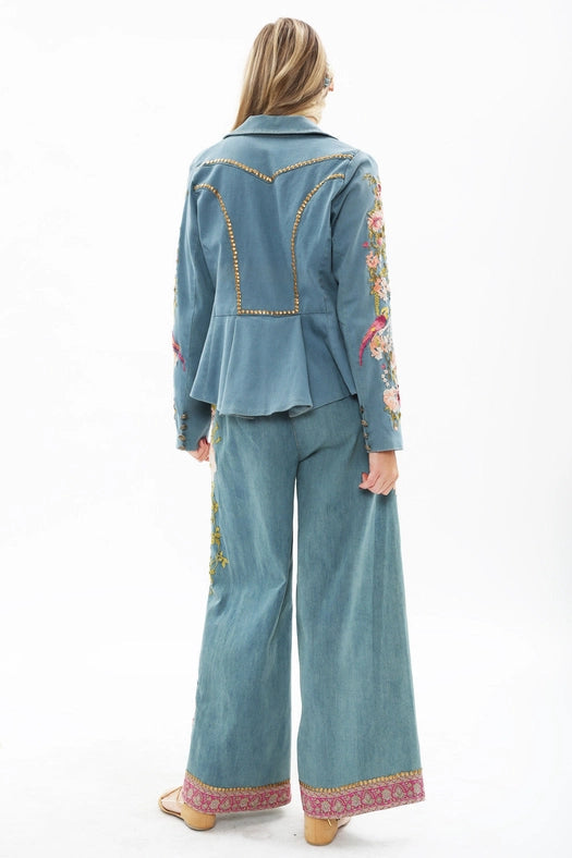 Time To Shine Denim Pants-Pants-Aratta-XS-Urbanheer