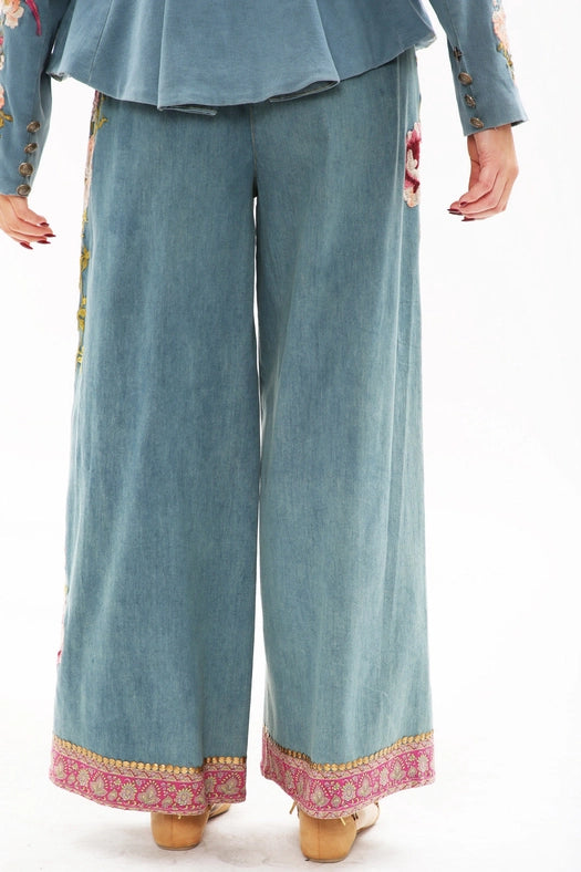 Time To Shine Denim Pants-Pants-Aratta-XS-Urbanheer