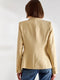 Timeless Fitted Double-Breasted Suit Jacket with Gold Buttons Beige-Jacket-Attentif Paris-S-Beige-Urbanheer
