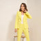 Timeless Fitted Double-Breasted Suit Jacket with Gold Buttons Yellow-Jacket-Attentif Paris-S-Yellow-Urbanheer