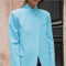 Timeless Structured Jacket with Fold-Down Officer Collar