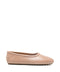 Tod'S Metal Dots Ballerinas in Nappa Leather