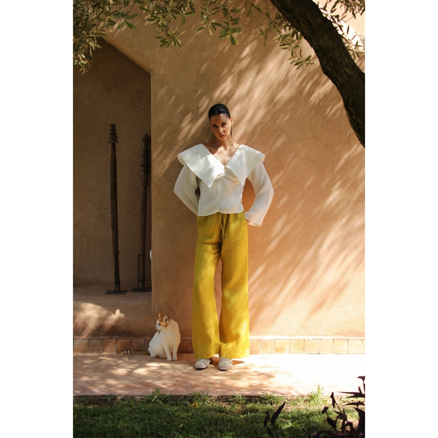 Today Linen Pants SS25-Pants-Dor Raw Luxury-XS-Black-Urbanheer