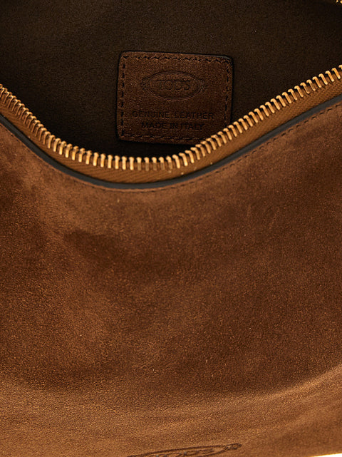 Tod's Gommini Mini Suede Shoulder Bag